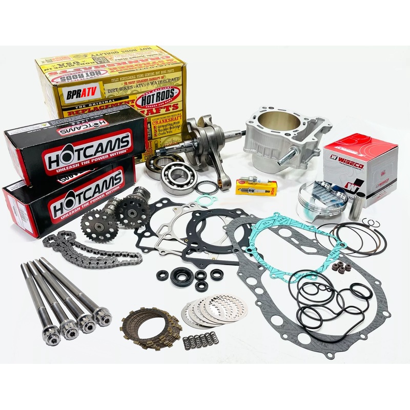 03-08 LTZ400 LTZ 400 Hotrods Stage 2 Hotcams Big Bore Cylinder STROKER Motor Kit