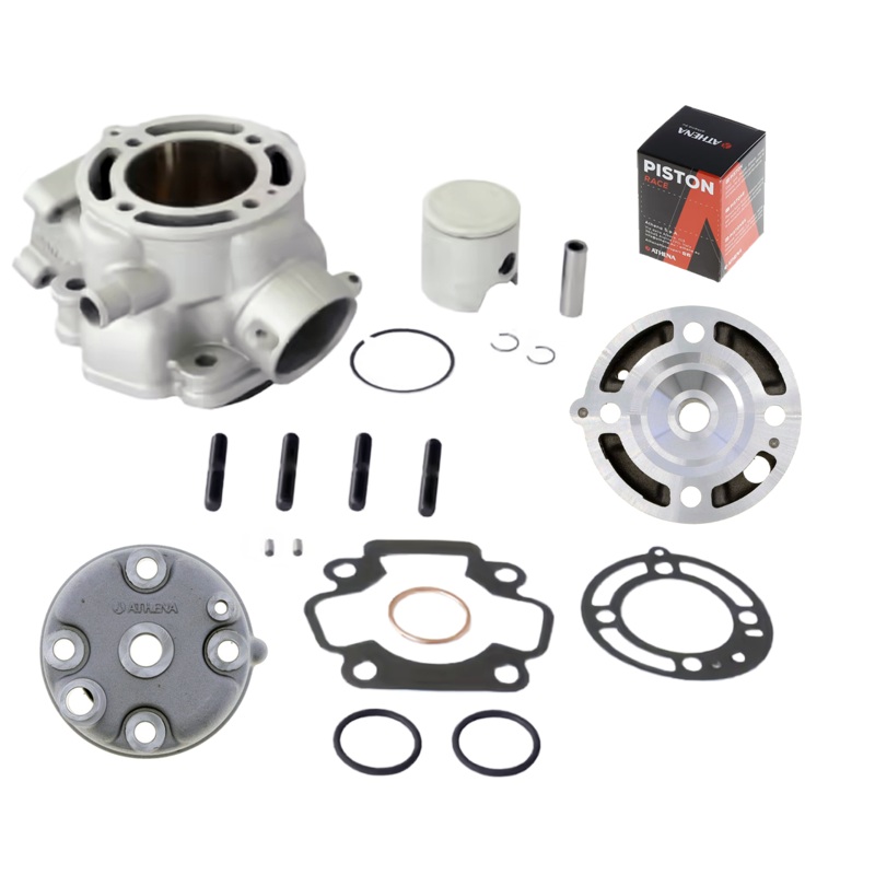 Athena Big Bore Cylinder Head Top End Kit Piston Kawasaki KX65 KX 65 50mm 80cc