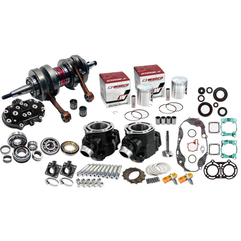 Banshee Complete Rebuild Cylinders Head Pistons Top Bottom End Assembly Redo Kit