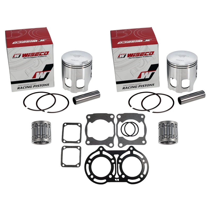 Yamaha Banshee 350 66.50mm Bore Wiseco Pro Pistons Bearings Top End Gaskets Kit