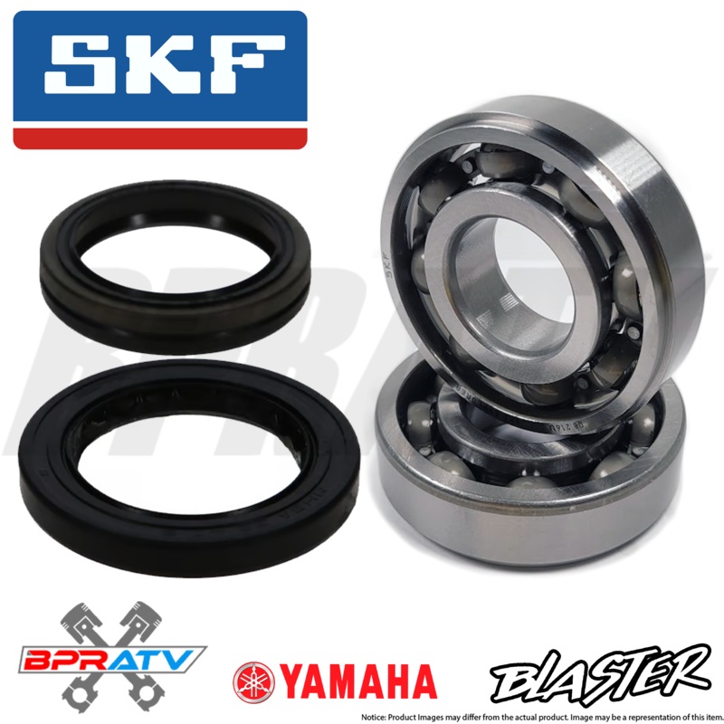 Yamaha Blaster YFS 200 SKF Main Crankshaft Bearings + Crank Seals Kit Set