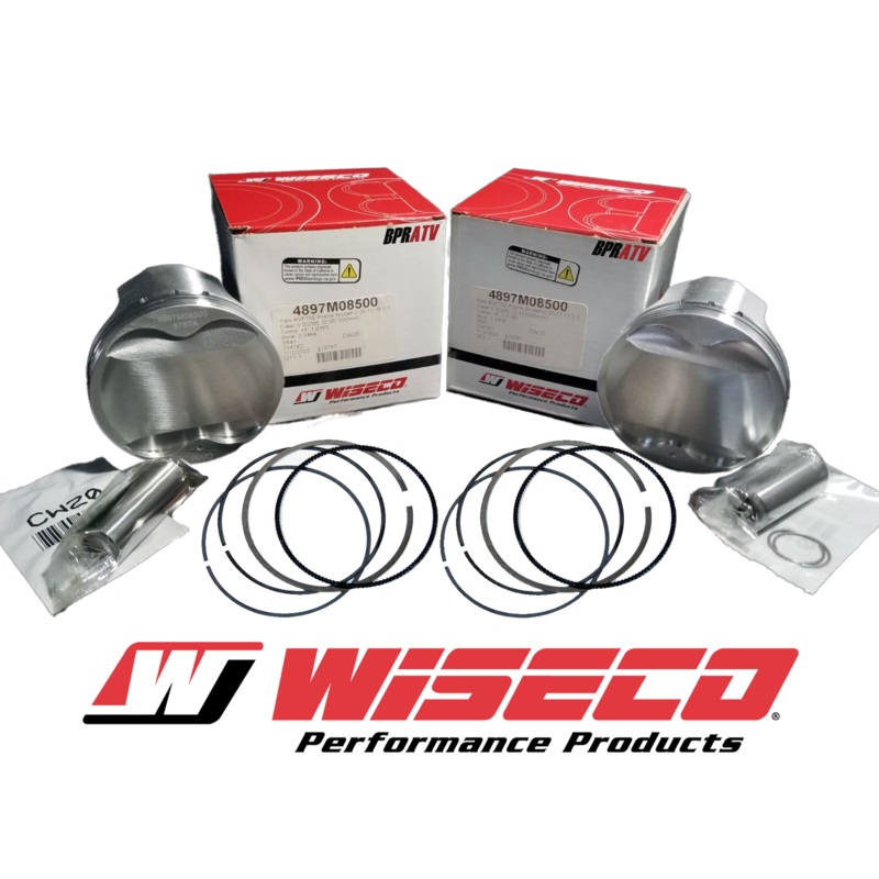 05-11 Kawasaki Brute Force 750 KVF750 Wiseco Pistons PAIR 11.5:1 85mm 4897M08500