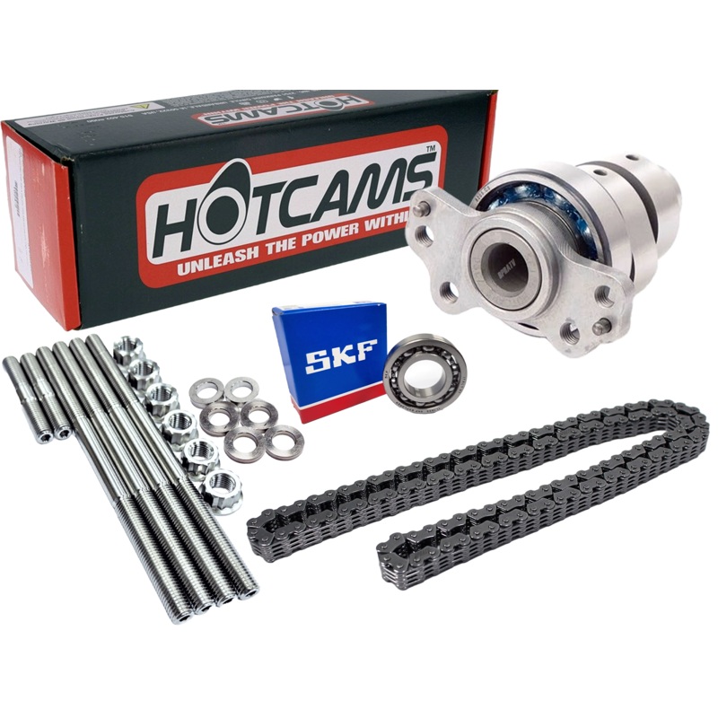 09+ Raptor 700 Stage 3 Hotcams Hot Cams Timing Chain Head Stud Bolts Bearing Kit