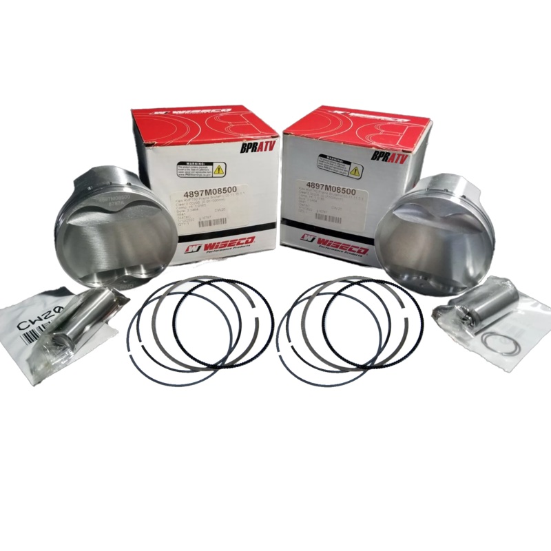 2005-11 Brute Force 750 KVF750 11.5:1 STD 85mm Wiseco Piston Kit (2) 4897M08500