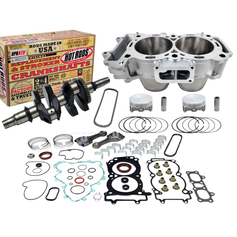 Polaris RZR Turbo VALUE Complete Engine Rebuild Kit Crank Cylinder Piston