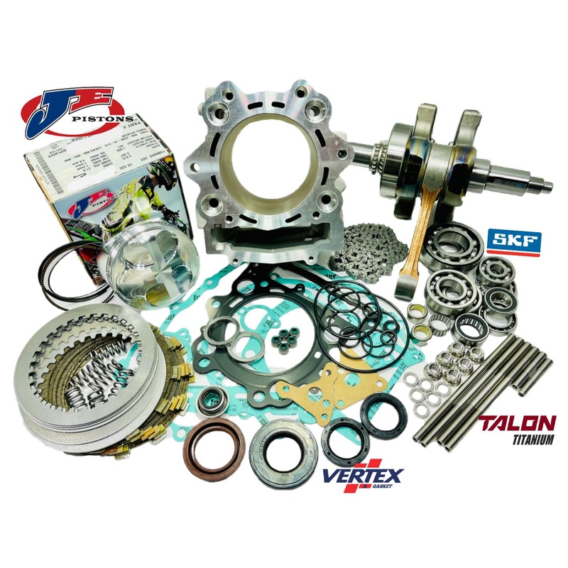 Raptor 660 Complete Rebuild Kit Top Bottom End Engine Cylinder Crankshaft