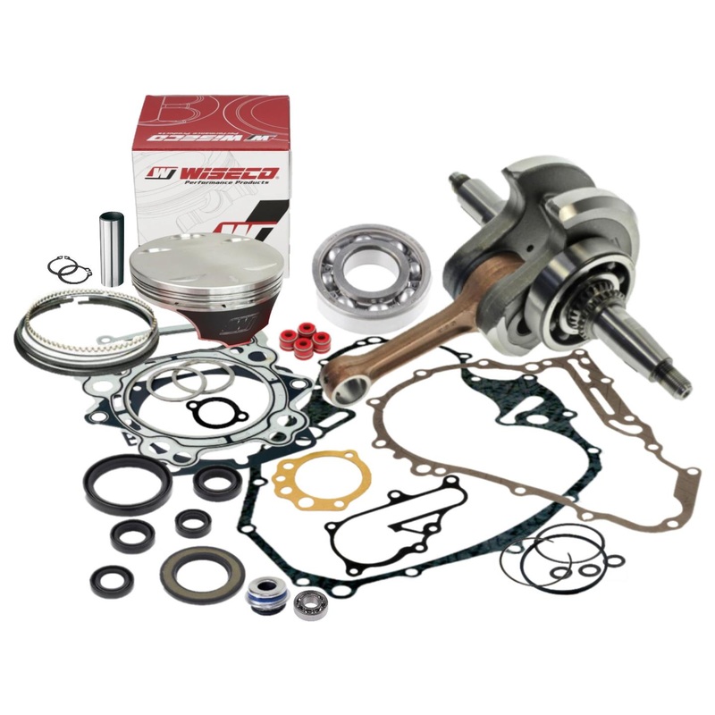 Raptor 660 Hot Rods Complete Bottom End Rebuild Kit Wiseco Piston Gaskets