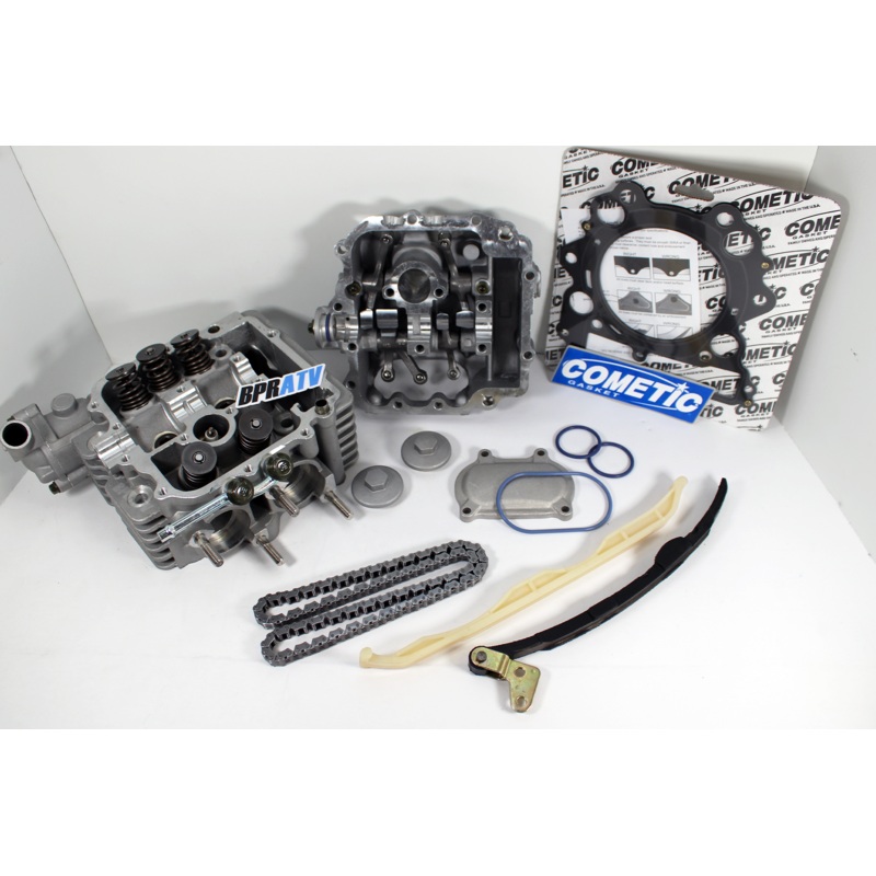 Yamaha Rhino 660 Assembled Cylinder Head Cam Timing Chain Guides Cometic Gasket