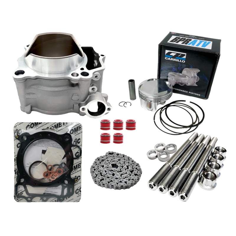 YFZ450 YFZ 450 Big Bore Kit 480cc +3 Cylinder 98mm CP Piston Top End Rebuild Kit