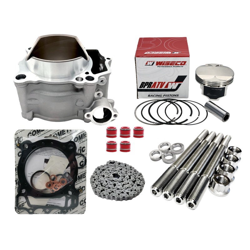 YFZ450 YFZ 450 Big Bore Kit 480cc Cylinder 98mm Pump Piston Top End Rebuild Kit
