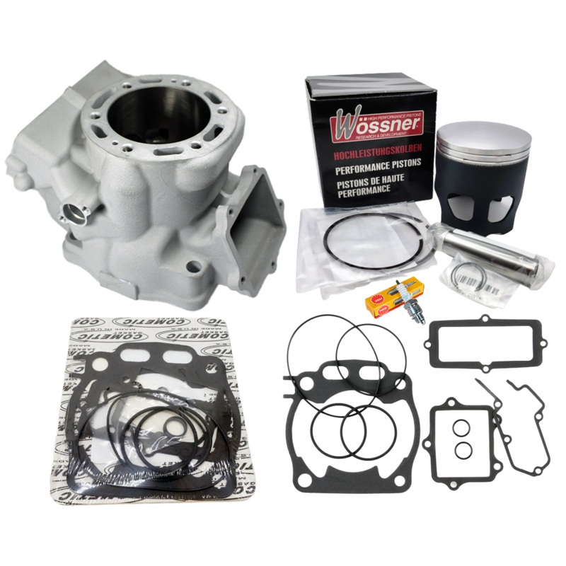 YZ250 YZ 250 Top End Rebuild Kit Cylinder Wossner Piston & Cometic Gasket