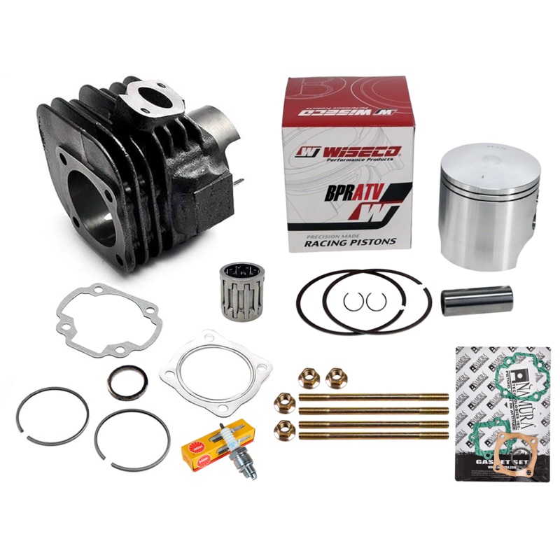 01-06 Sportsman Scrambler 90 Quality Top End Rebuild Kit Cylinder Wiseco Piston