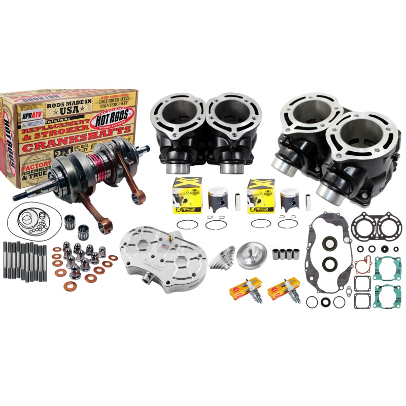 Banshee  66mm Big Bore 409 Sneaker Stroker Crank ProX Pistons & Cool Head