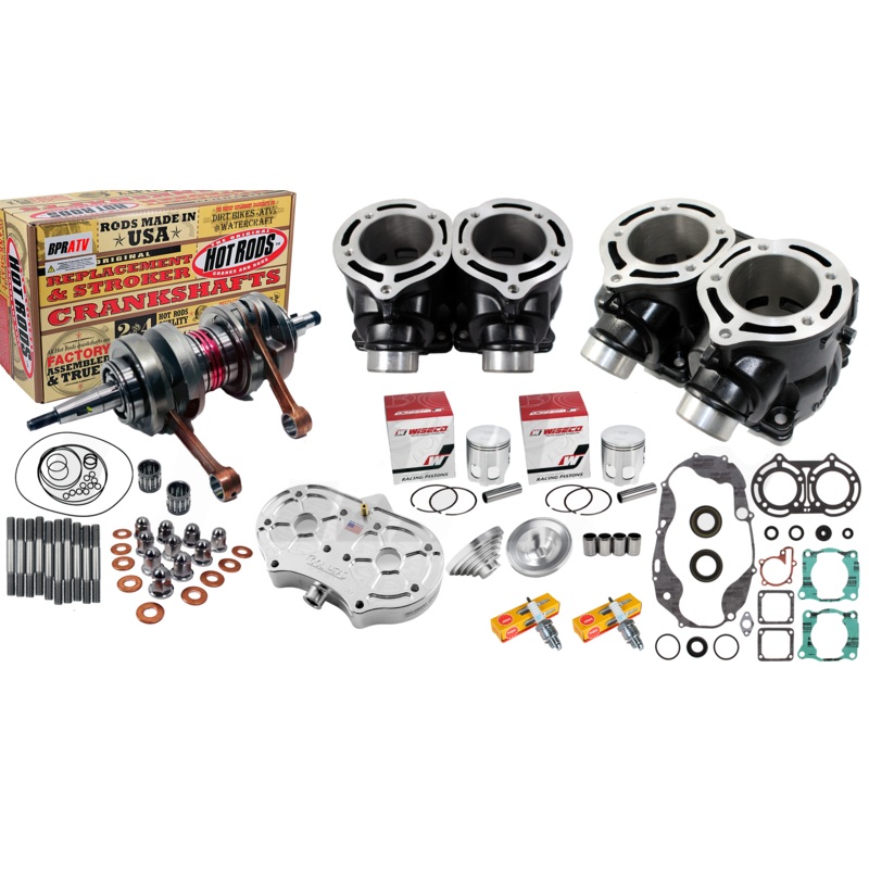 Banshee  66mm Big Bore 409 Sneaker Stroker Crank Wiseco Pistons Cool Head