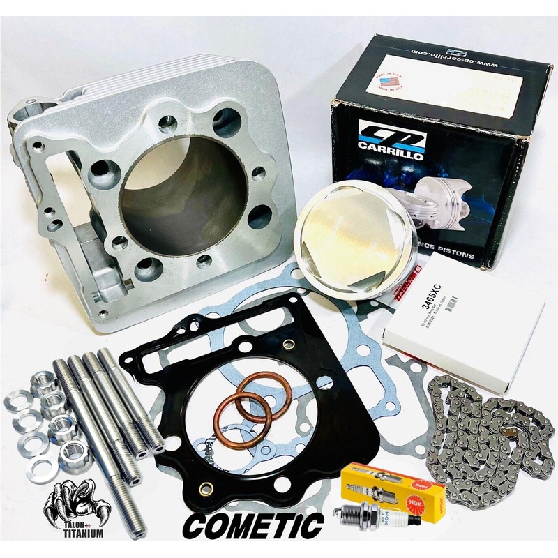 Best 400EX 400X XR400 87mm Big Bore Cylinder Piston Kit 416 +2mm Top End Rebuild