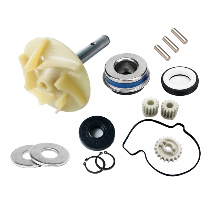 Water Pump Impeller Shaft Rebuild Kit For Can Am 800 1000 EFI Gears WP Mech Seal