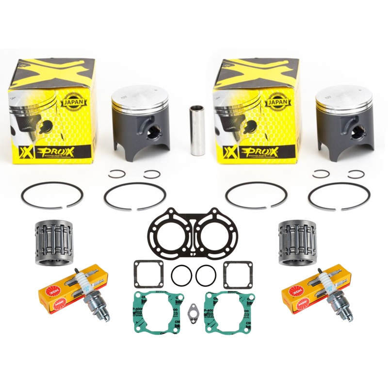 Yamaha Banshee YFZ 350 65.75mm Pro X Pistons Set Top End Gaskets Pin Bearing NGK