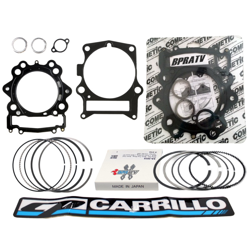 Yamaha Viking 700 Stock Standard OEM Bore CP Piston Rings Set Cometic Gasket Kit