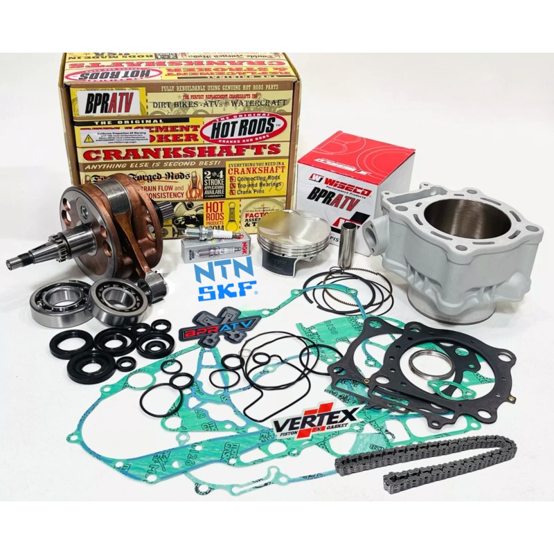 04 05 TRX450R TRX 450R Wiseco Piston Stock Bore Cylinder Crank Motor Rebuild Kit