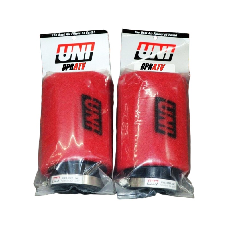 Banshee 350 Keihin PWK PJ Mikuni 33 34 35 36mm Carb UNI Air Filter Pods Set of 2
