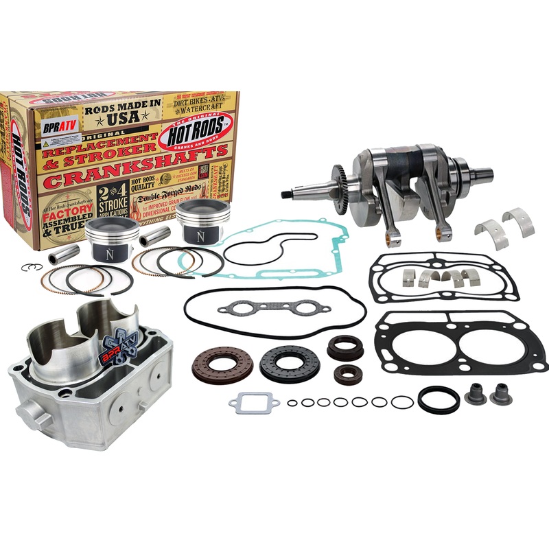 Polaris Sportsman RZR Ranger 800 HO Engine Rebuild Kit Crank Piston Gasket 11-15