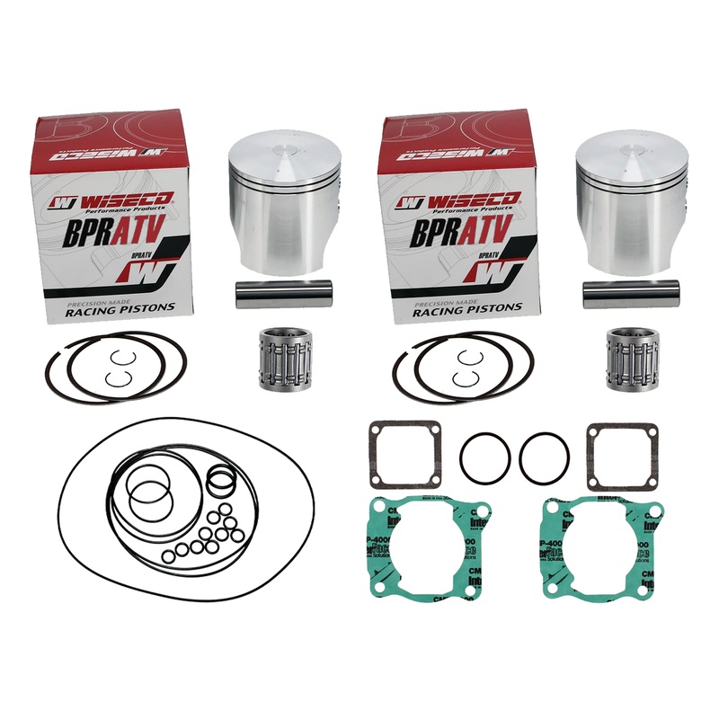 Yamaha Banshee 350 64.50mm Wiseco Pistons Piston Set Cool Head O-Ring Gasket Kit