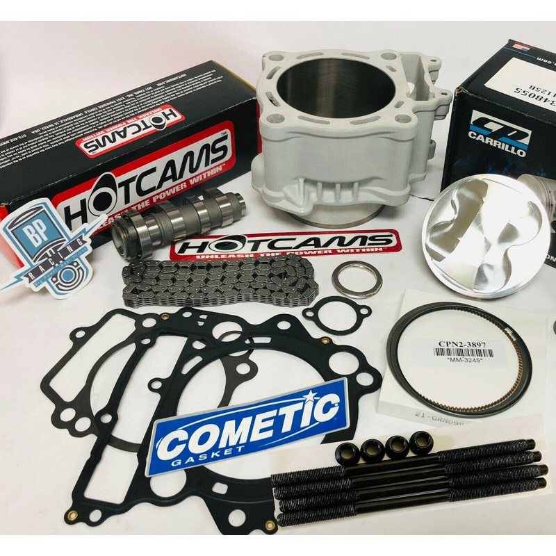 04 05 TRX450R TRX 450R Stock Cylinder Hot Cams Rebuilt Top End Rebuild Parts Kit