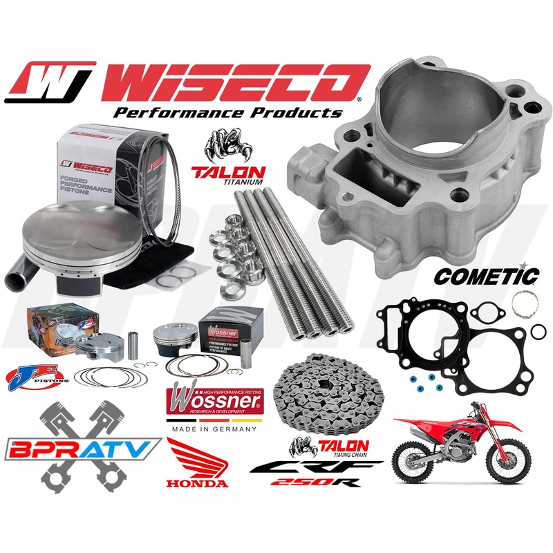 04-17 CRF250X CRF 250X Stock Bore Cylinder 78mm Rebuilt Top End Rebuild Redo Kit