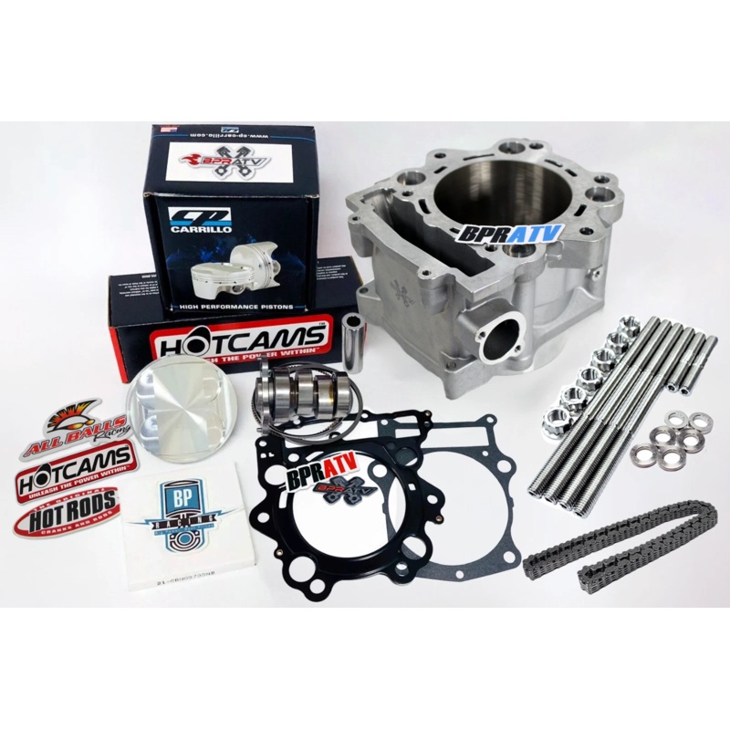 06-08 Raptor 700 Big Bore Kit 105.5 Cylinder Stage 3 Hotcams Top End Rebuild Kit