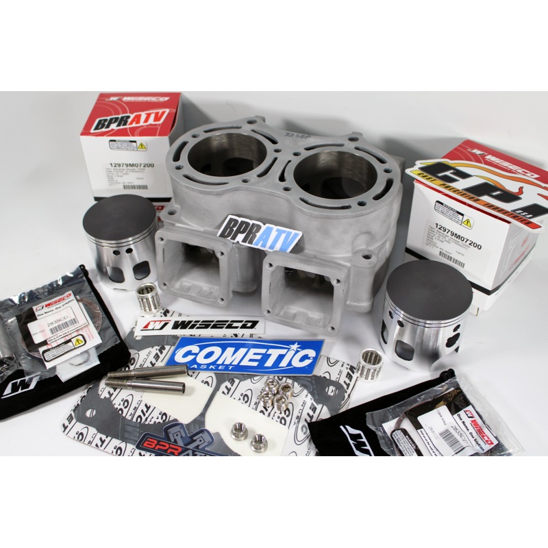 Banshee 521cc Super Cub Cylinder 10mil Stroker Top End Wiseco Racing Rebuild Kit