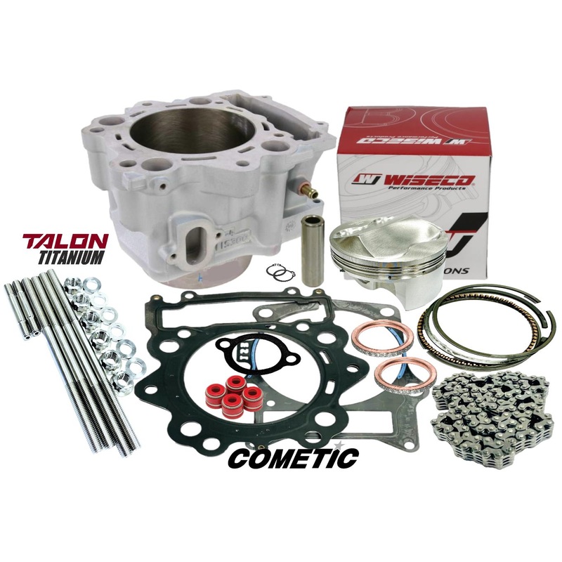 Raptor 700 105.5mm Hi Comp Big Bore Kit 14:1 Wiseco Race Gas 734 Top End Rebuild