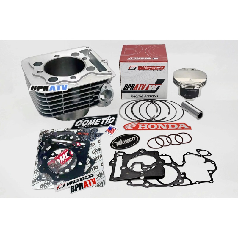 TRX400EX XR400R 87mm 416 Big Bore Top End Rebuild Kit Wiseco Cometic Gaskets Kit