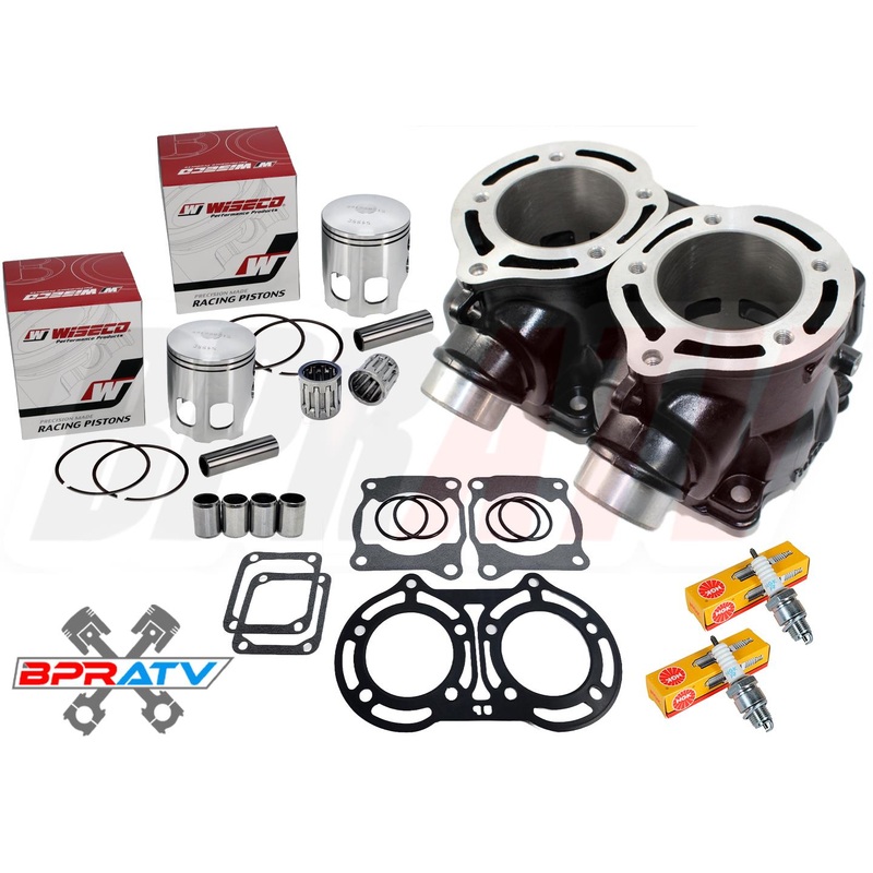 Yamaha Banshee 66mm +2 Cylinder Pair Wiseco Pistons Top End Gaskets Top End Kit
