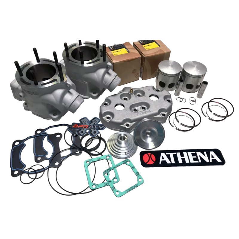 Yamaha Banshee Athena 68mm Big Bore Cylinder Kit Piston Head & Domes Top Rebuild