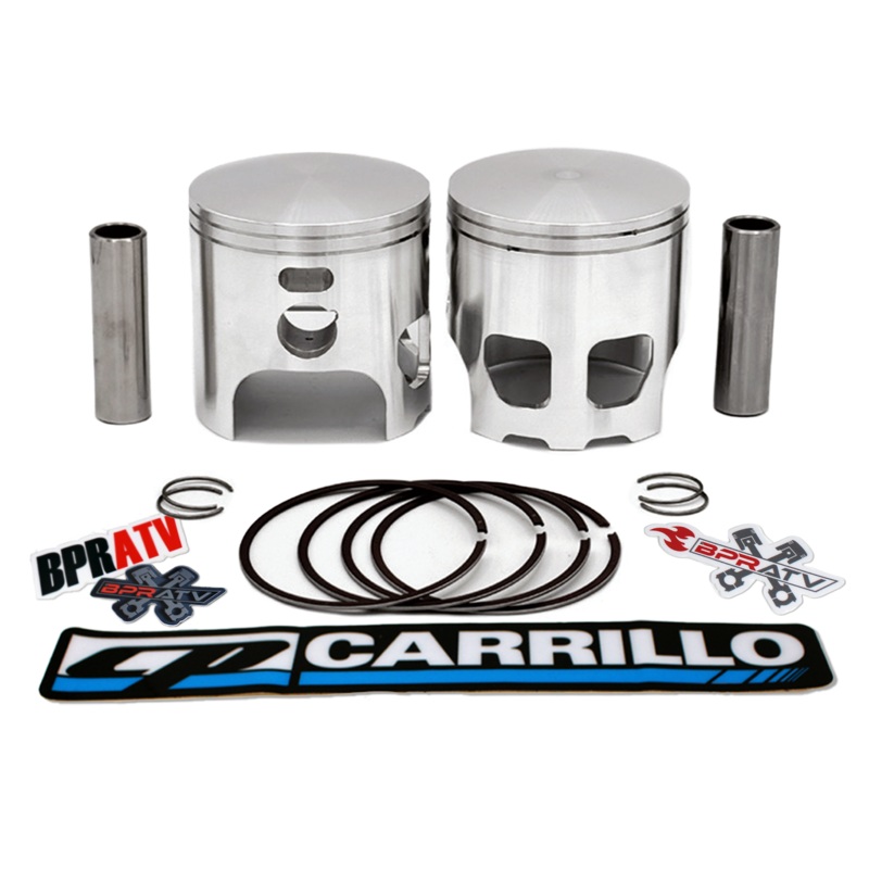 Yamaha Banshee CP-Carrillo 64mm Forged Piston Kit Stock Bore Rings Pin Clips Set