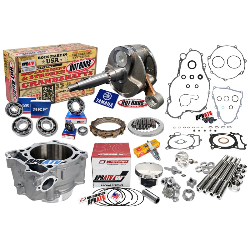 YFZ450 YFZ 450 Stock 95 Complete Rebuilt Motor Engine Rebuild Assembly Parts Kit