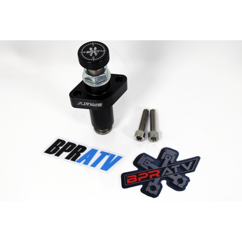 Polaris 17+ 1000cc Turbo Black Billet Manual Cam Timing Tensioner Titanium Bolts
