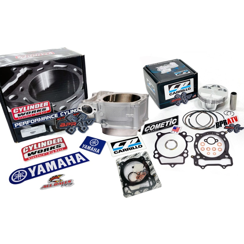 YFZ450 95mm Cylinder Works CP Carrillo 12.5:1 Piston Cometic Top End Rebuild Kit